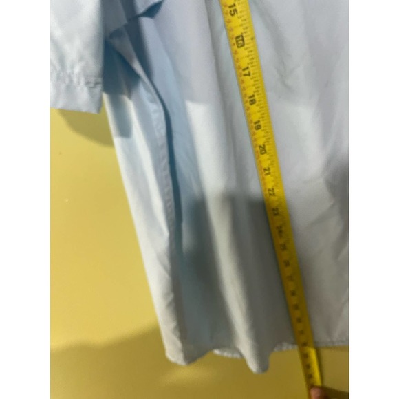 Mens X-Large XL Field and Stream Fishing Blue Button Down Casual Shirt - Picture 8 of 10